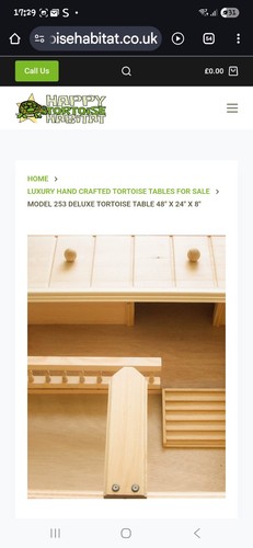 Tortoise table x24 8 - tortoise, 8"