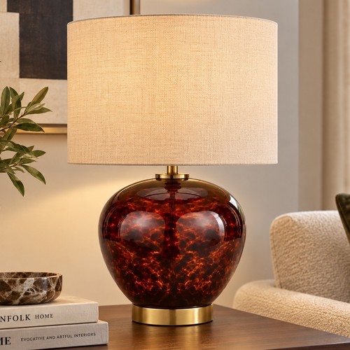Tortoise shell style table - shell,