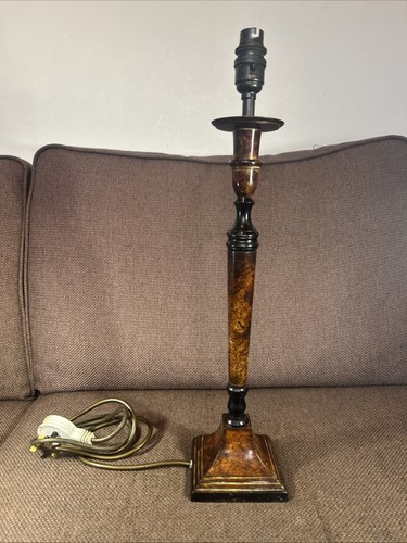 Vintage metal table lamp - table,