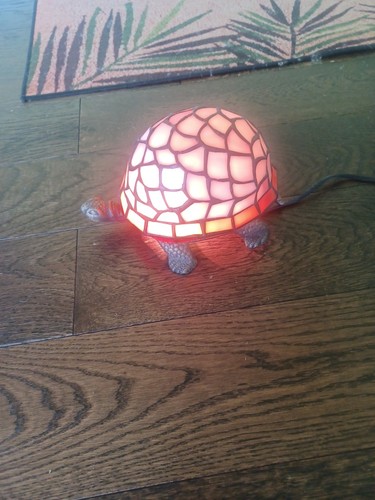 Tiffany style tortoise table - style,